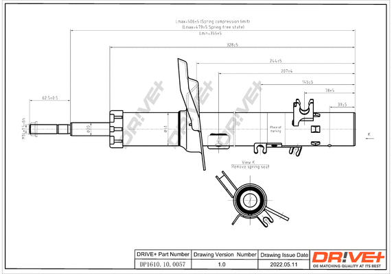 Shock Absorber (DP1610.10.0057)