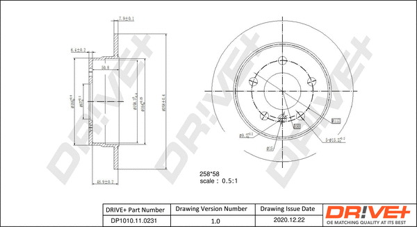 Brake Disc (DP1010.11.0231)
