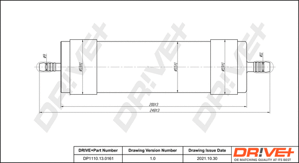 Fuel Filter (DP1110.13.0161)