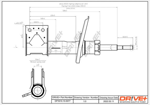 Shock Absorber (DP1610.10.0077)
