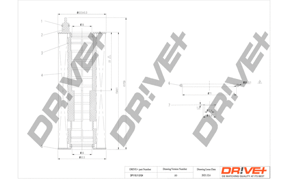 Oil Filter (DP1110.11.0124)