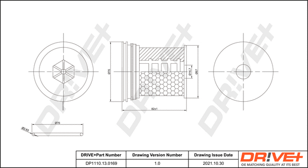 Fuel Filter (DP1110.13.0169)