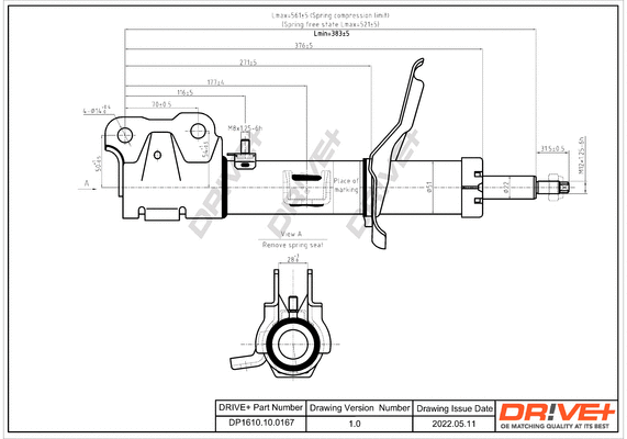 Shock Absorber (DP1610.10.0167)
