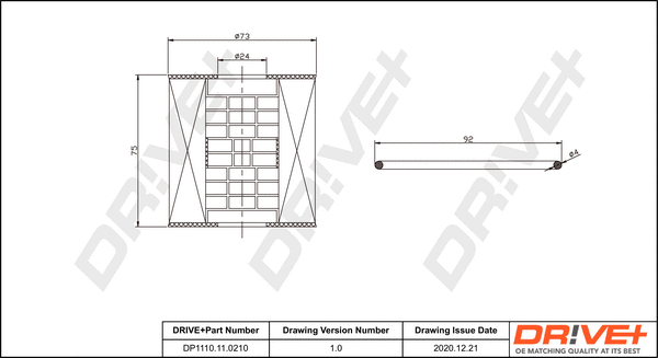Oil Filter (DP1110.11.0210)
