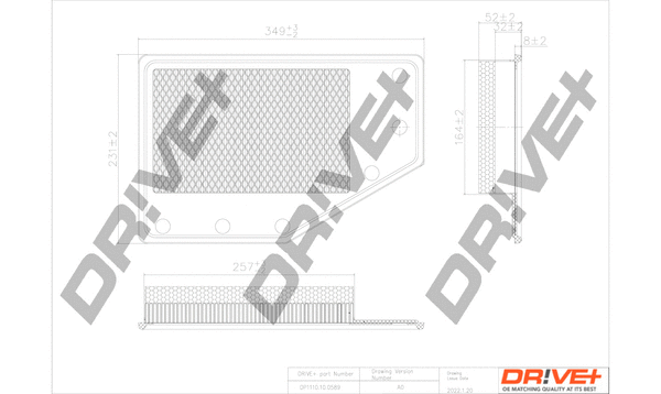Air Filter (DP1110.10.0589)
