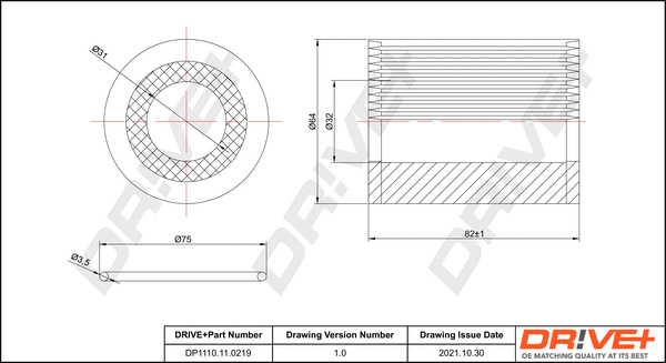 Oil Filter (DP1110.11.0219)