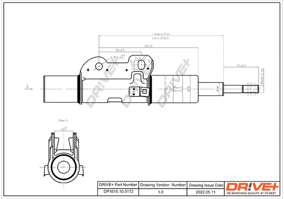 Shock Absorber (DP1610.10.0172)