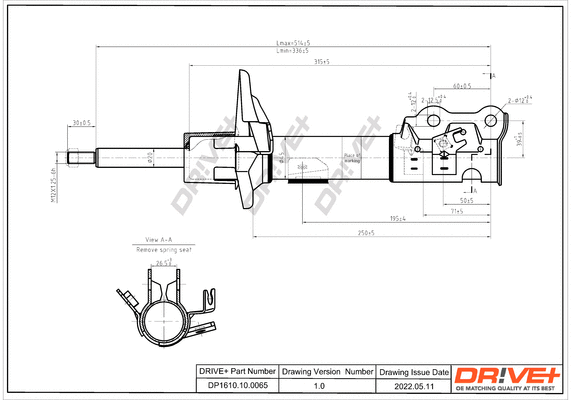 Shock Absorber (DP1610.10.0065)