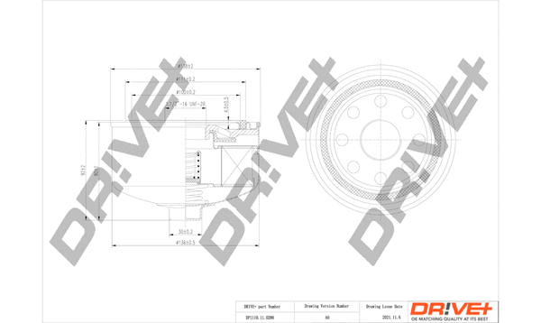 Oil Filter (DP1110.11.0286)