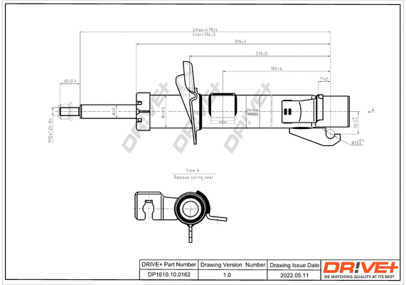 Shock Absorber (DP1610.10.0162)