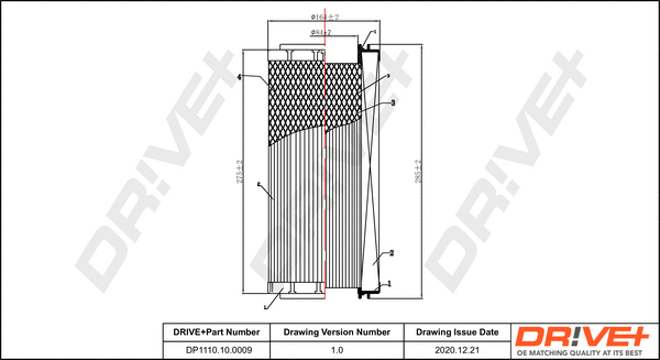Air Filter (DP1110.10.0009)