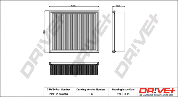 Air Filter (DP1110.10.0076)