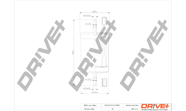 Fuel Filter (DP1110.13.0018)