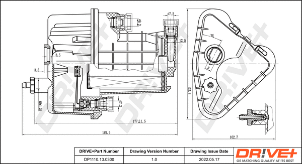 Fuel Filter (DP1110.13.0300)