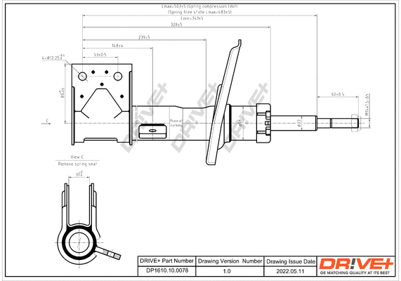 Shock Absorber (DP1610.10.0078)