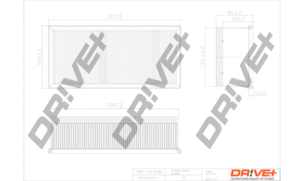 Air Filter (DP1110.10.0197)