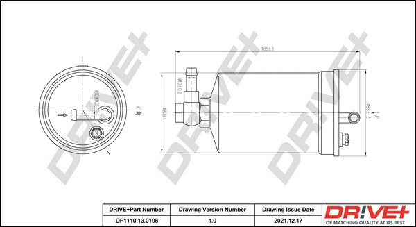 Fuel Filter (DP1110.13.0196)