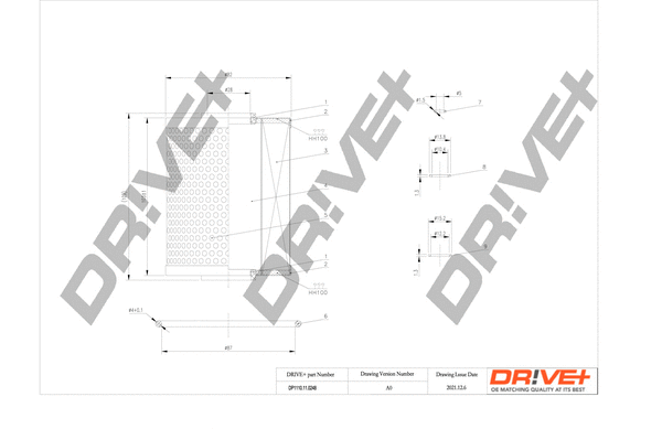 Oil Filter (DP1110.11.0248)