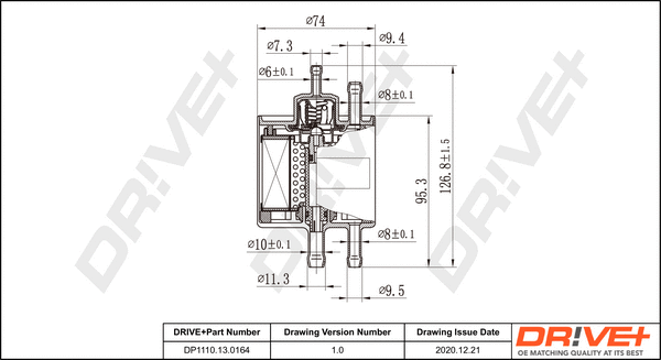Fuel Filter (DP1110.13.0164)