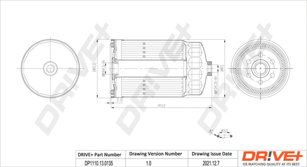 Fuel Filter (DP1110.13.0135)