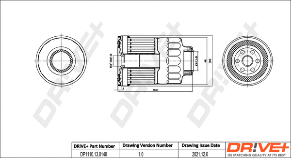 Fuel Filter (DP1110.13.0140)