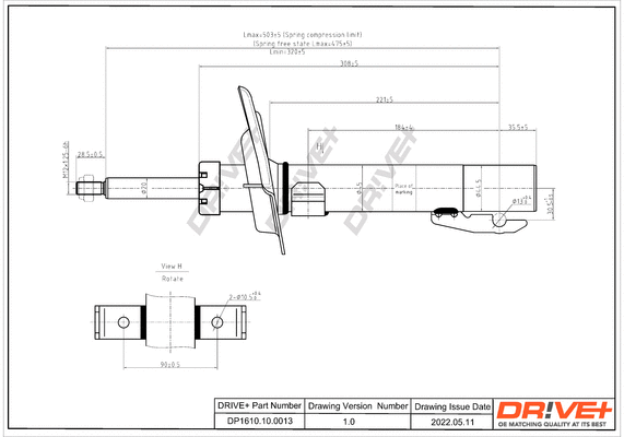Shock Absorber (DP1610.10.0013)