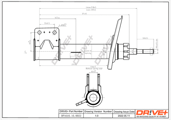 Shock Absorber (DP1610.10.0022)