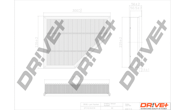 Air Filter (DP1110.10.0174)