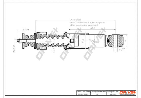 Shock Absorber (DP1610.10.0028)