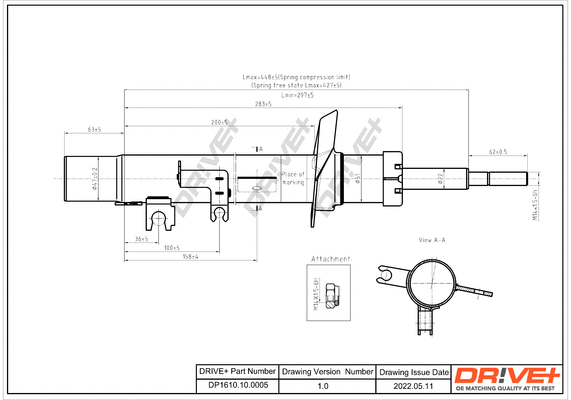Shock Absorber (DP1610.10.0005)
