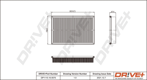 Air Filter (DP1110.10.0075)