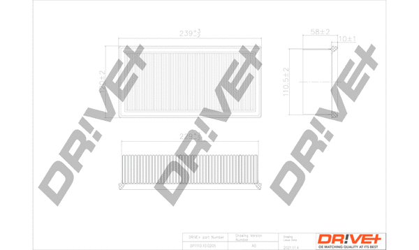Air Filter (DP1110.10.0205)
