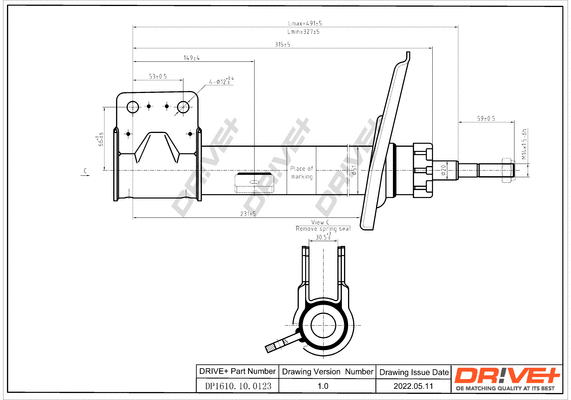 Shock Absorber (DP1610.10.0123)