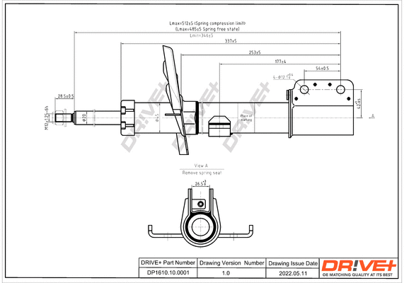 Shock Absorber (DP1610.10.0001)