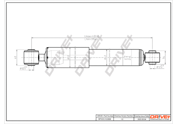 Shock Absorber (DP1610.10.0008)