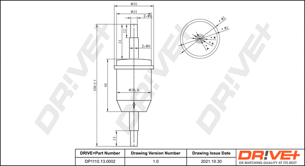 Fuel Filter (DP1110.13.0002)