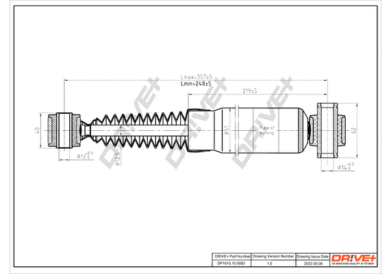 Shock Absorber (DP1610.10.0145)