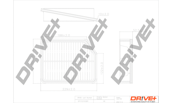 Air Filter (DP1110.10.0201)