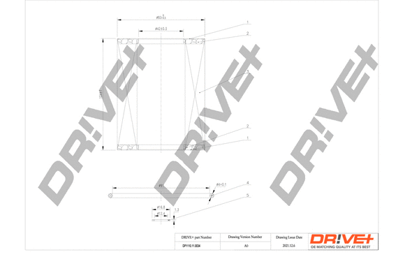 Oil Filter (DP1110.11.0034)