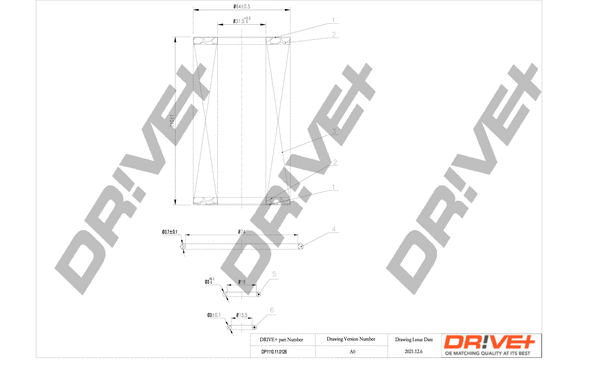 Oil Filter (DP1110.11.0126)