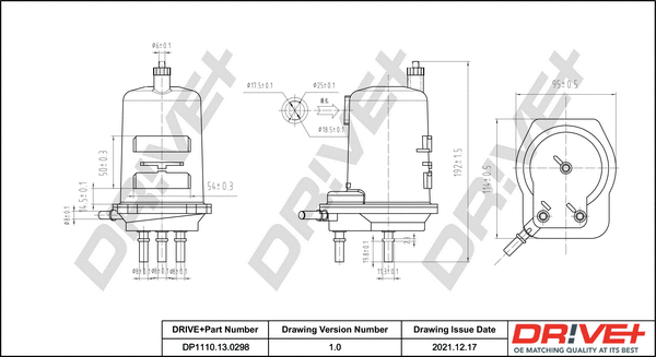 Fuel Filter (DP1110.13.0298)