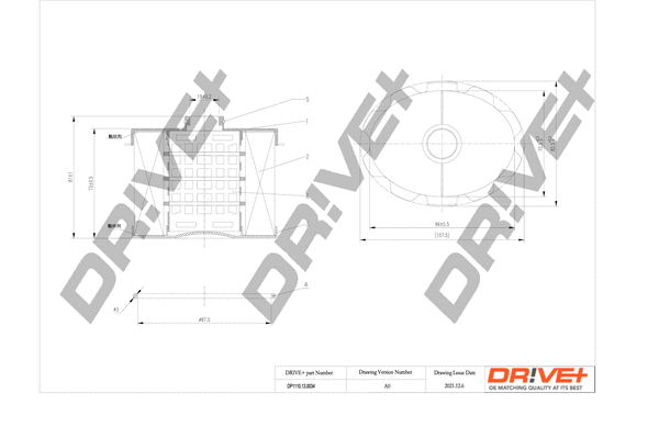 Fuel Filter (DP1110.13.0034)