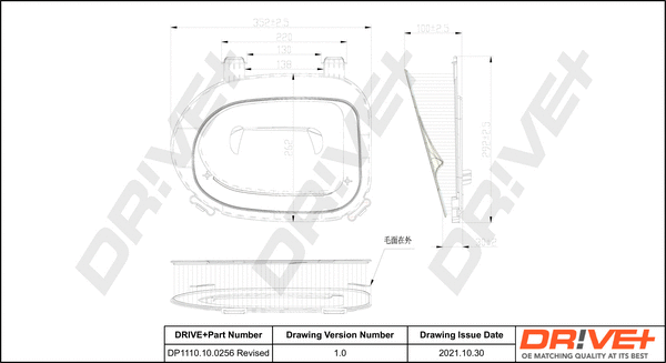 Air Filter (DP1110.10.0256)