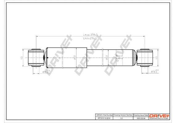 Shock Absorber (DP1610.10.0014)