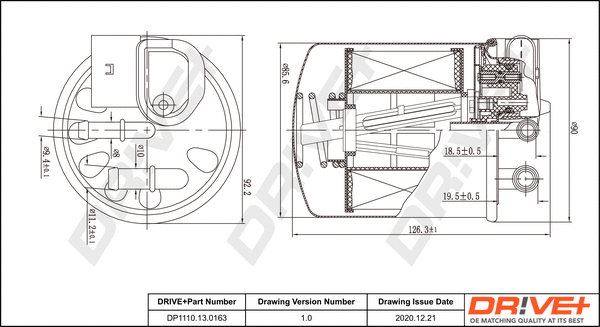 Fuel Filter (DP1110.13.0163)