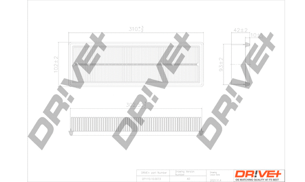 Air Filter (DP1110.10.0073)