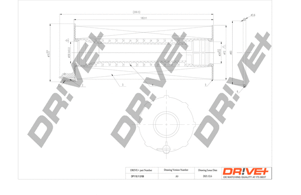 Oil Filter (DP1110.11.0106)