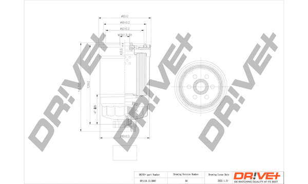 Fuel Filter (DP1110.13.0087)