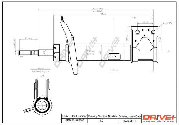 Shock Absorber (DP1610.10.0060)