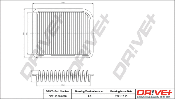 Air Filter (DP1110.10.0510)